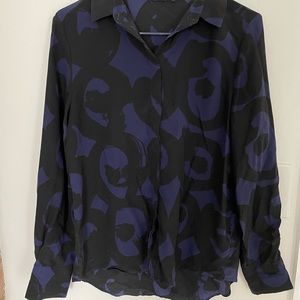 Marimekko silk blouse